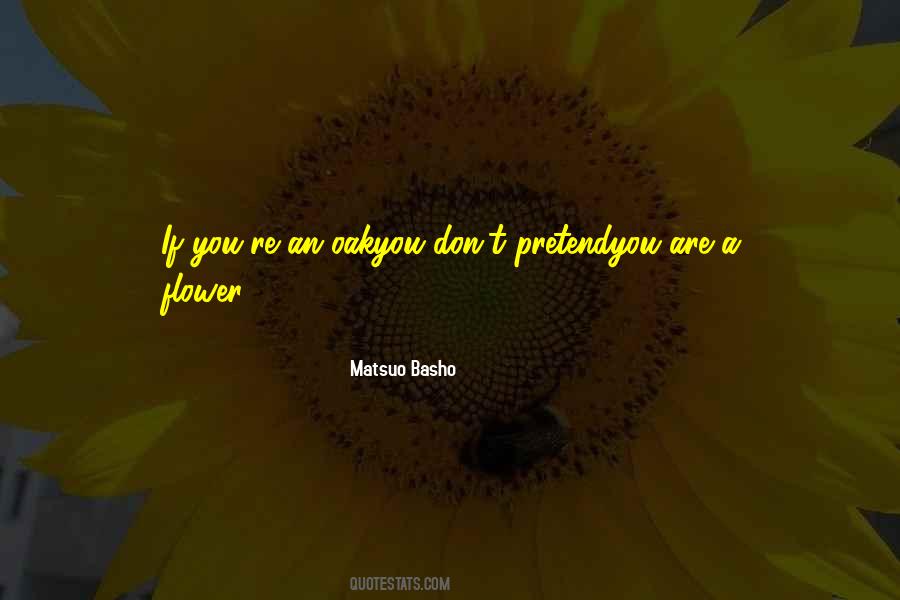 Matsuo Basho Quotes #1200922