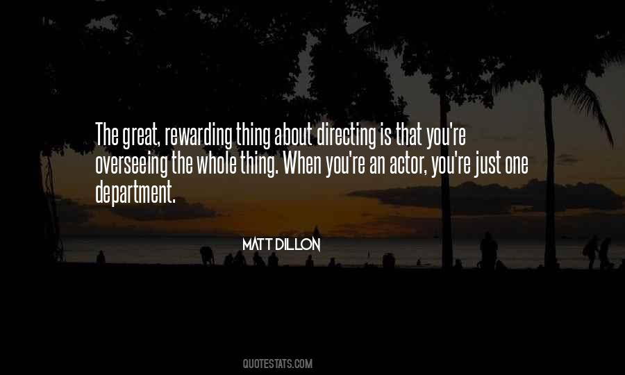 Matt Dillon Quotes #1754504