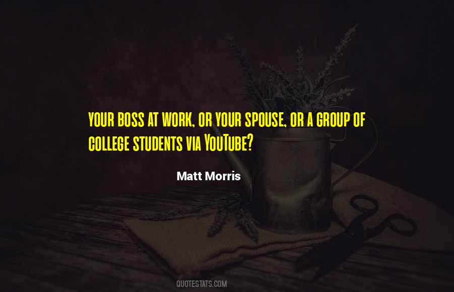 Matt Morris Quotes #51092