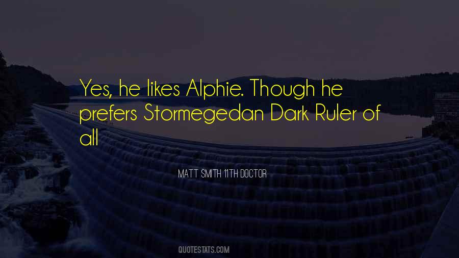 Matt Smith 11th Doctor Quotes #217914