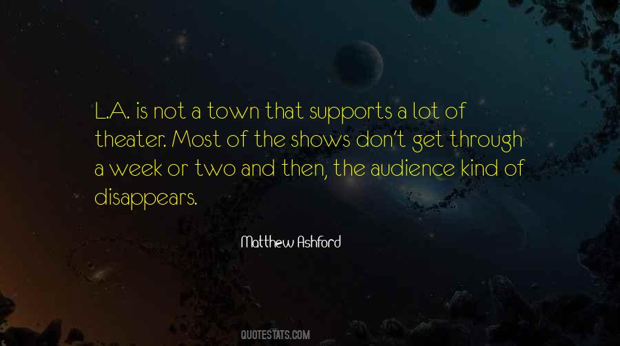 Matthew Ashford Quotes #926227