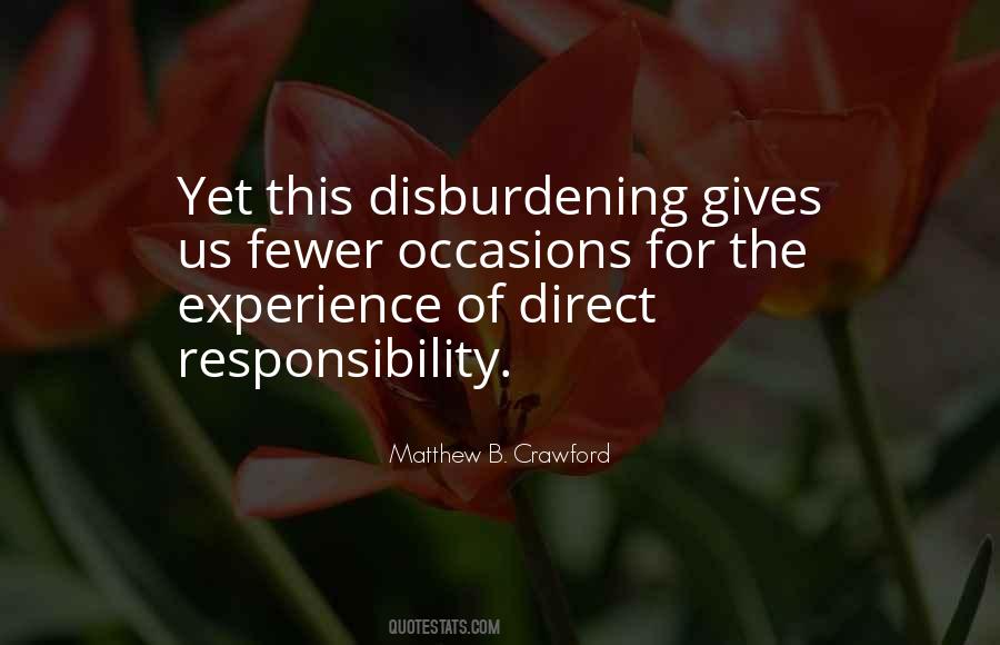 Matthew Crawford Quotes #100900