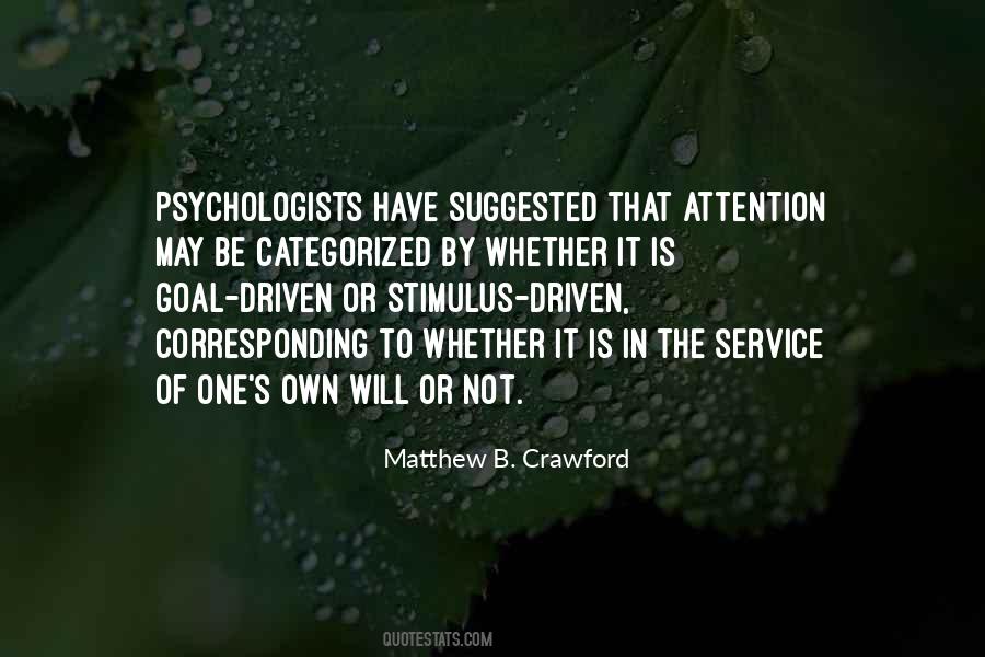 Matthew Crawford Quotes #931578