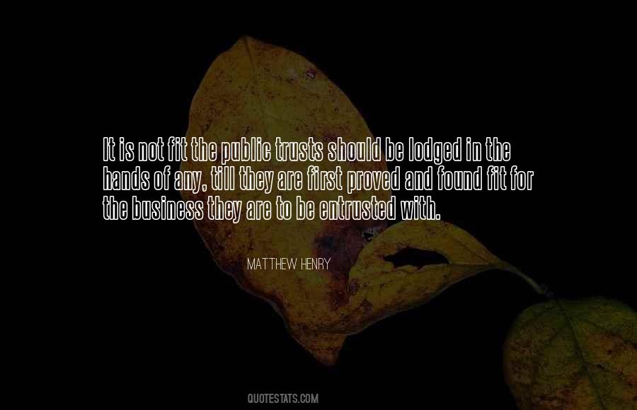 Matthew Henry Quotes #189258