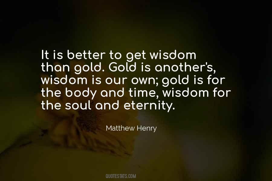 Matthew Henry Quotes #274996