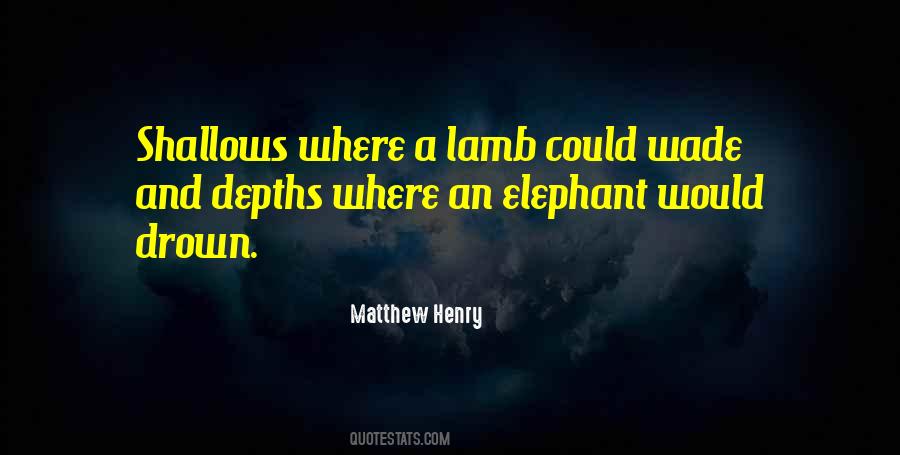 Matthew Henry Quotes #285835