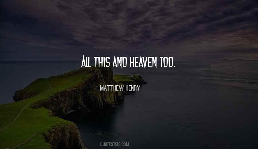 Matthew Henry Quotes #350104
