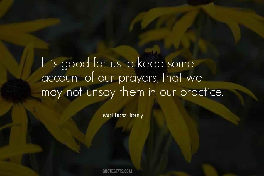 Matthew Henry Quotes #496730
