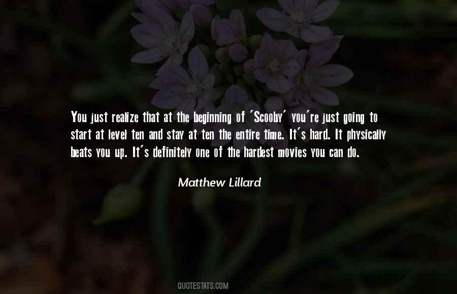 Matthew Lillard Quotes #555341