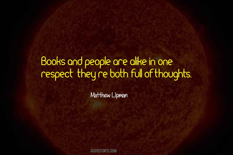 Matthew Lipman Quotes #746269