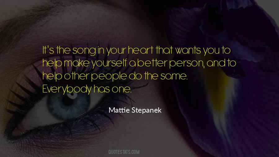 Mattie J T Stepanek Quotes #898611