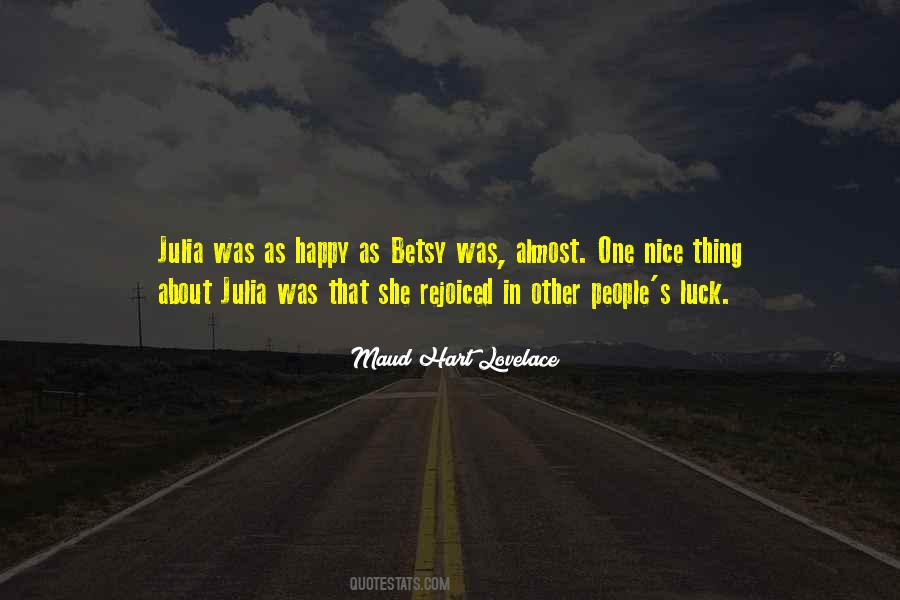 Maud Hart Lovelace Quotes #803281