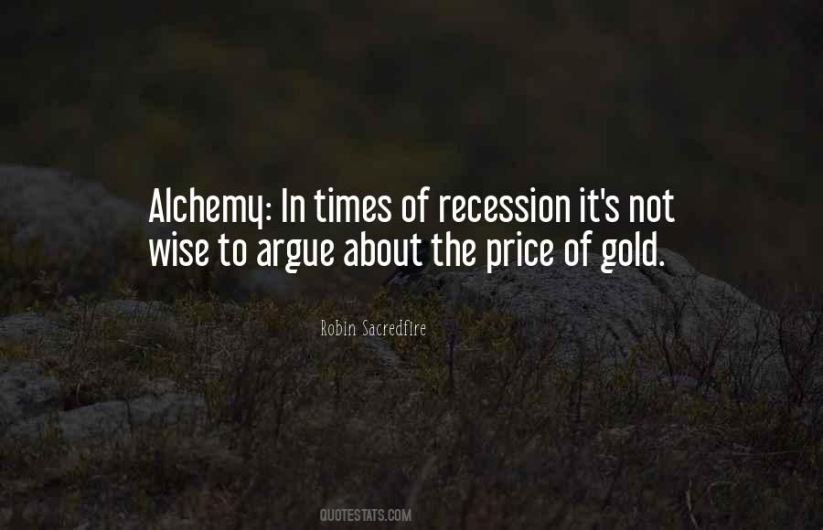 Quotes About The Recession #110960