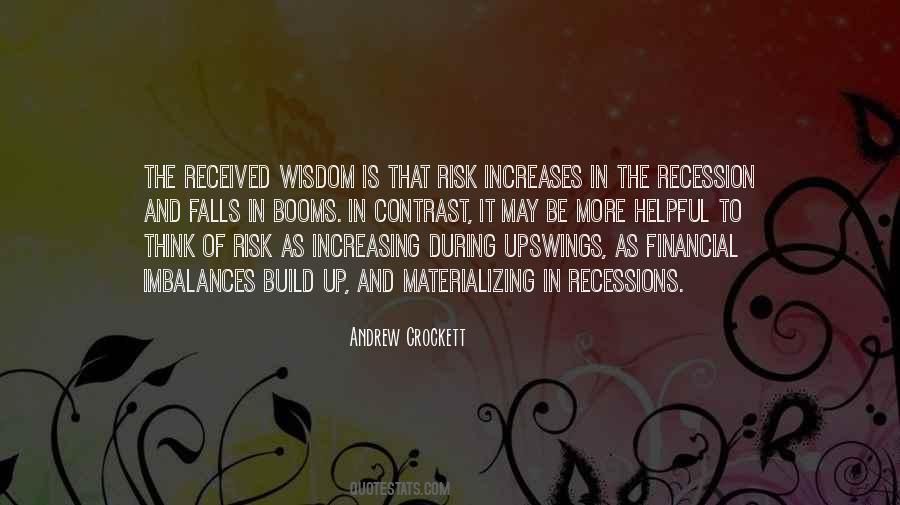 Quotes About The Recession #798496