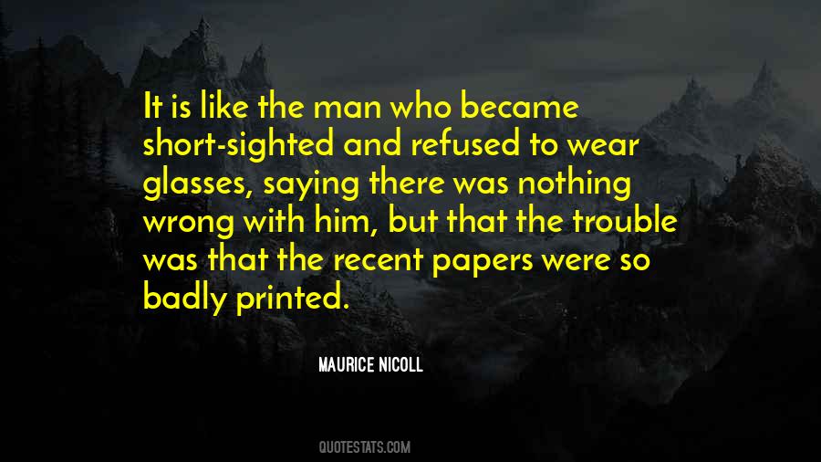 Maurice Nicoll Quotes #337807