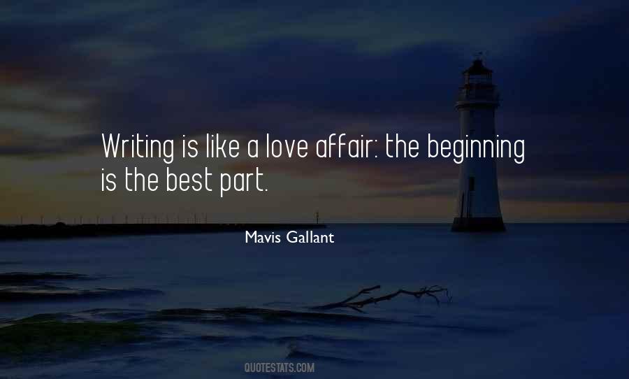 Mavis Gallant Quotes #1175639