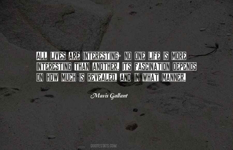 Mavis Gallant Quotes #1371887