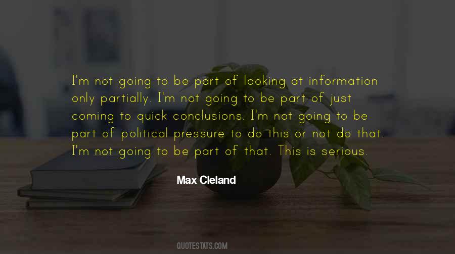 Max Cleland Quotes #1613260