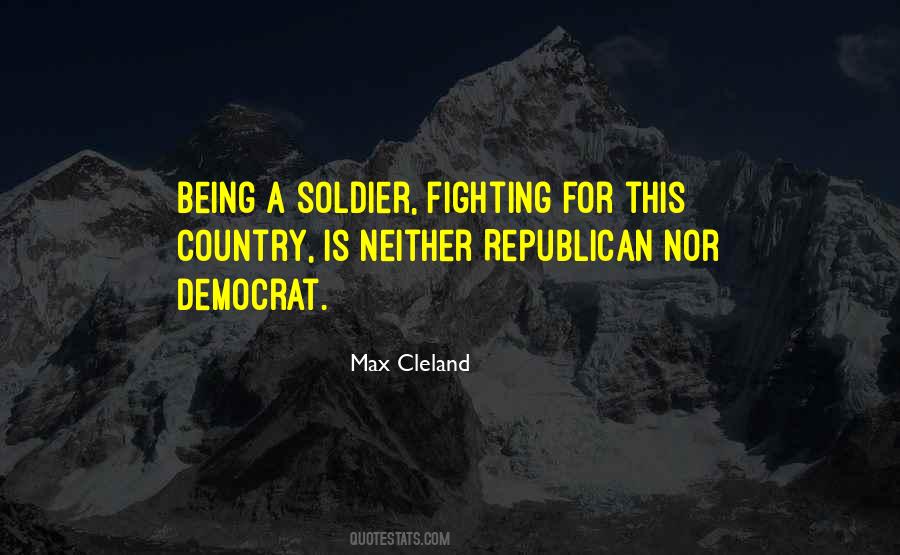 Max Cleland Quotes #941516