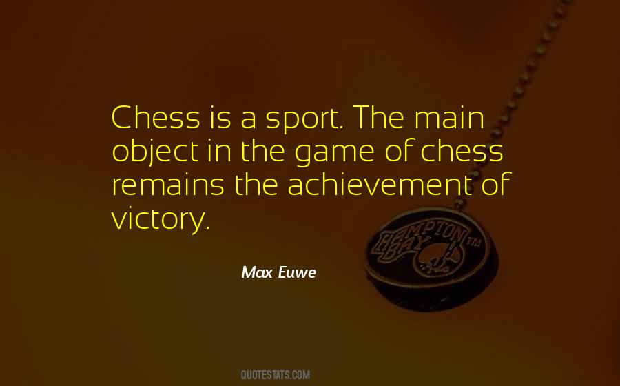 Max Euwe Quotes #1010554