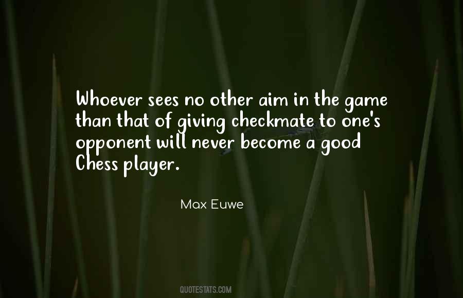 Max Euwe Quotes #24919