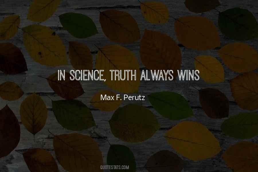 Max Perutz Quotes #64816