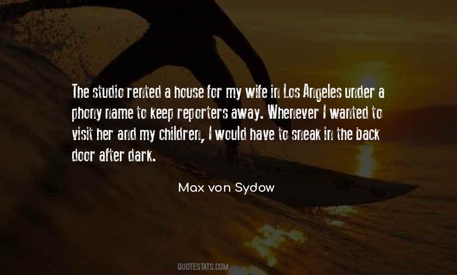 Max Von Sydow Quotes #1828595