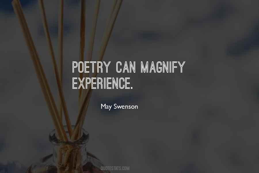 May Swenson Quotes #15350