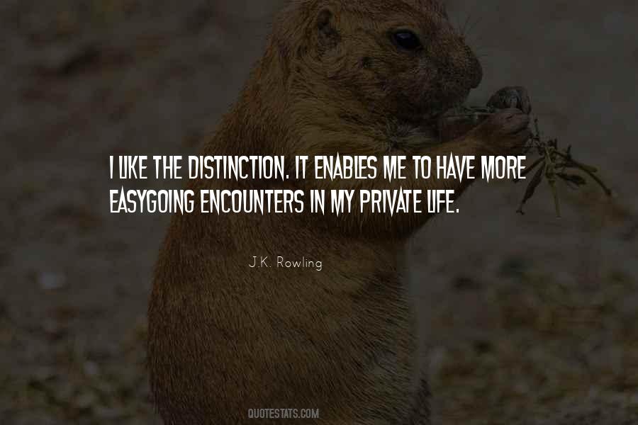 Quotes About Encounters #1224577