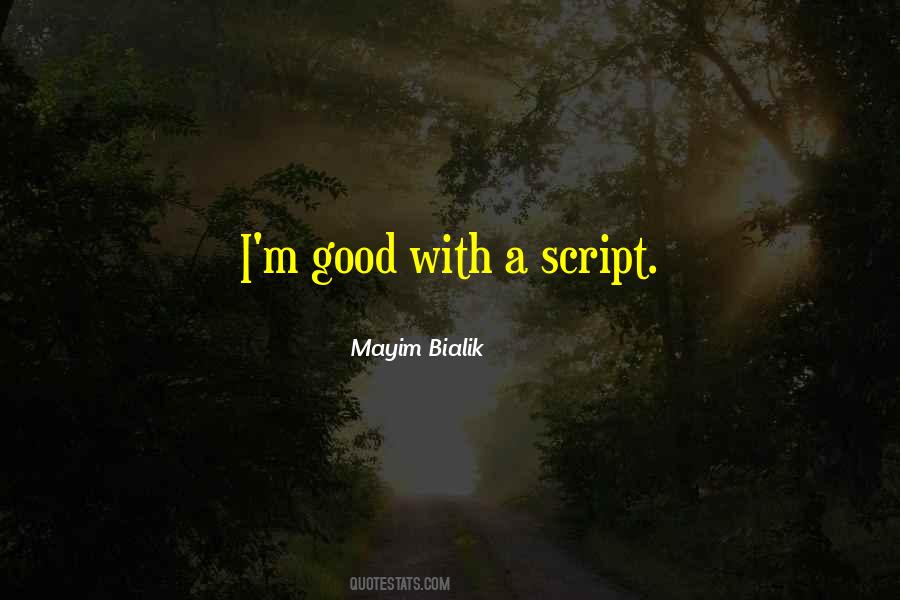 Mayim Bialik Quotes #26410