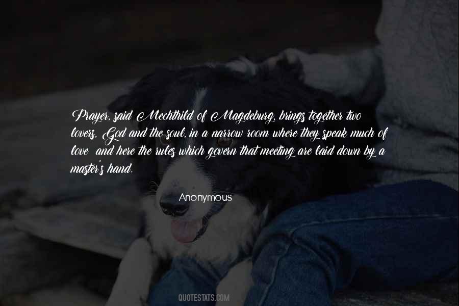 Mechthild Of Magdeburg Quotes #1211155