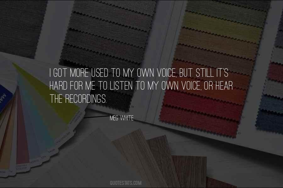 Meg White Quotes #1835790