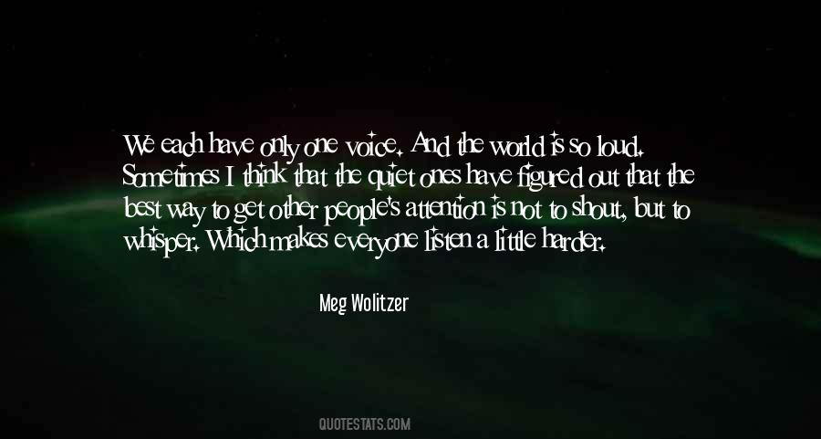 Meg Wolitzer Quotes #553837