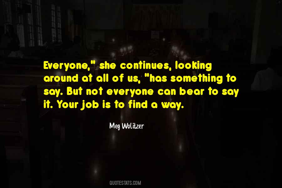 Meg Wolitzer Quotes #809104