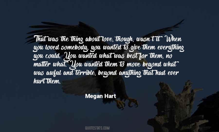 Megan Hart Quotes #75524