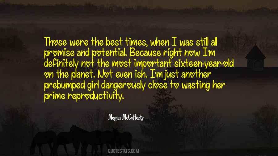 Megan Mccafferty Quotes #747866