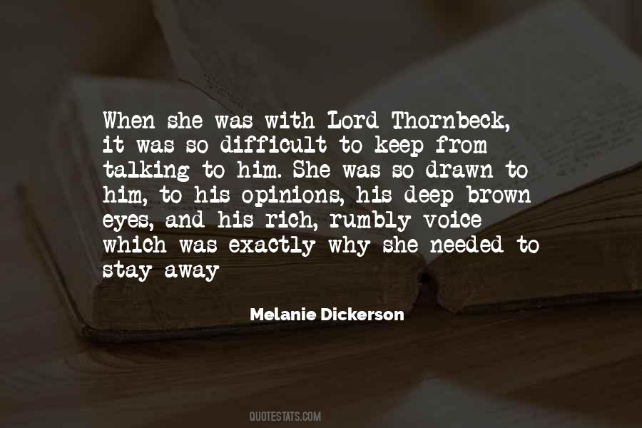 Melanie Dickerson Quotes #763523