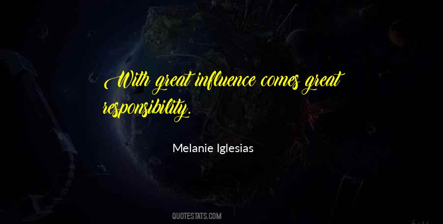 Melanie Iglesias Quotes #16311