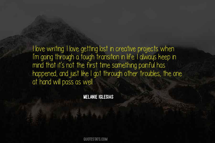 Melanie Iglesias Quotes #397793