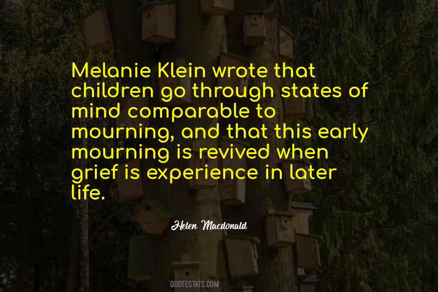 Melanie Klein Quotes #1258673