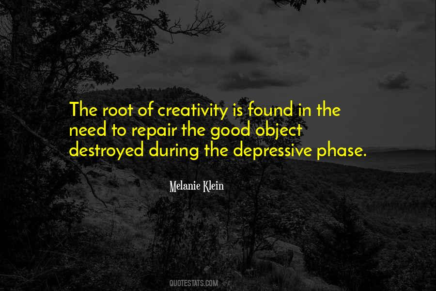 Melanie Klein Quotes #236351