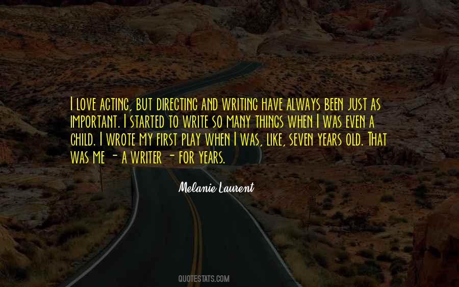 Melanie Laurent Quotes #600902