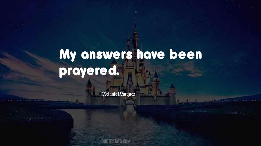 Melanie Marquez Quotes #12892