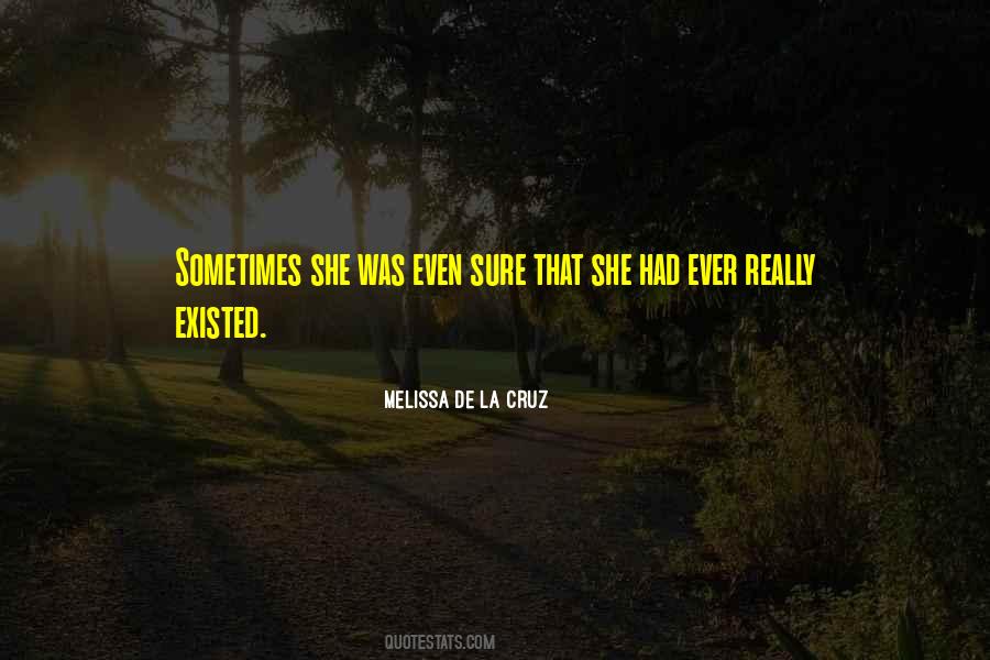 Melissa De La Cruz Quotes #801558