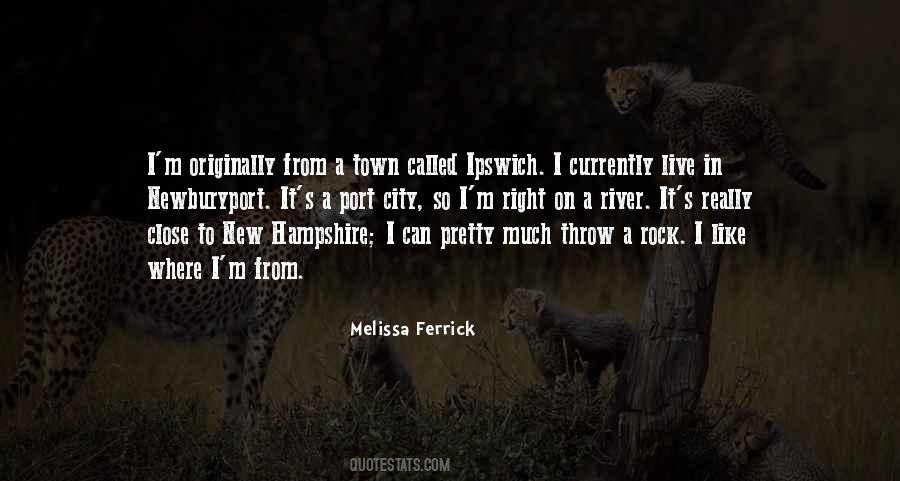 Melissa Ferrick Quotes #458384