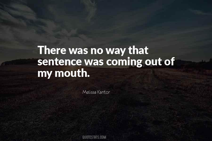 Melissa Kantor Quotes #3080