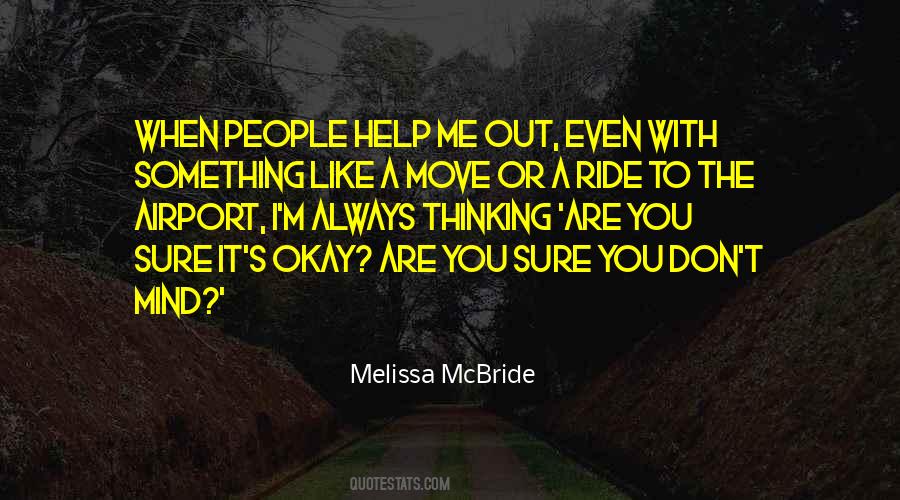 Melissa Mcbride Quotes #1842943