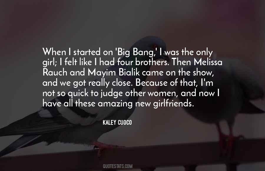 Melissa Rauch Quotes #754773