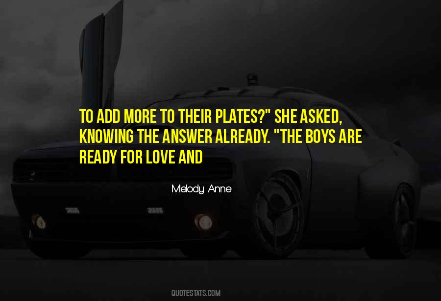 Melody Anne Quotes #737937