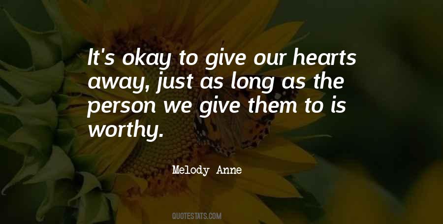 Melody Anne Quotes #958532